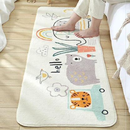 Coffee table mat floor mat