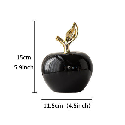 Simple Black Ceramic Home Ornaments Living Room Art Crafts Aisle Christmas Decorations