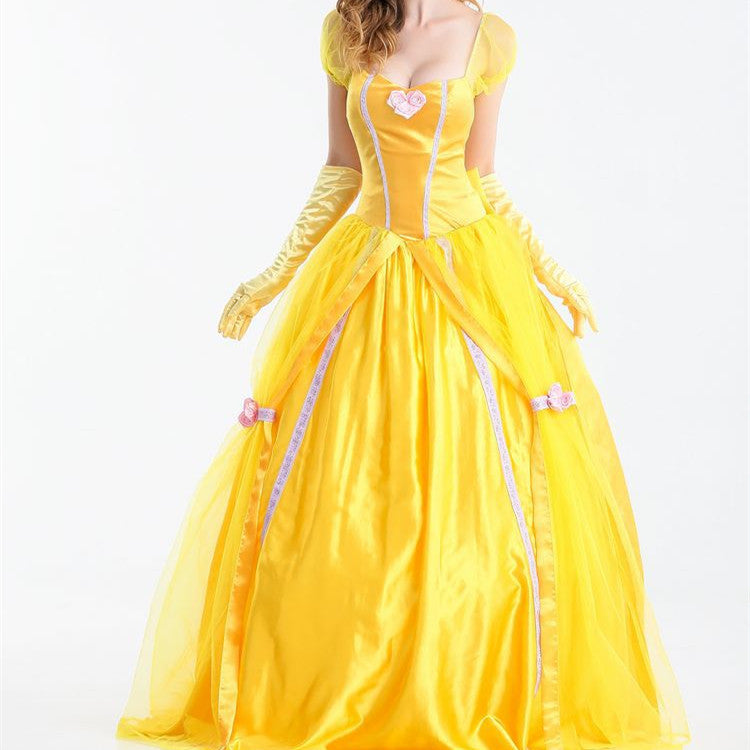 Costume de photographie de princesse cosplay d'Halloween