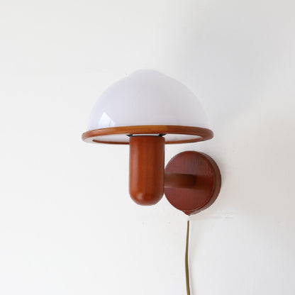 Solid Wood Japanese Retro Wall Lamp