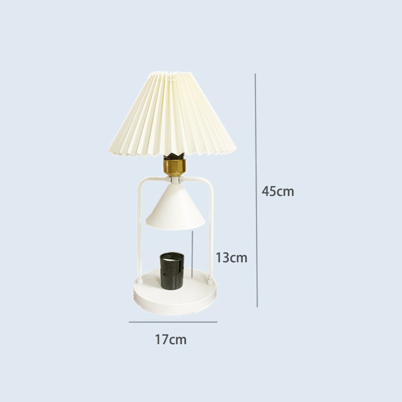 Fonction d'éclairage de lampe de fusion de cire à double usage