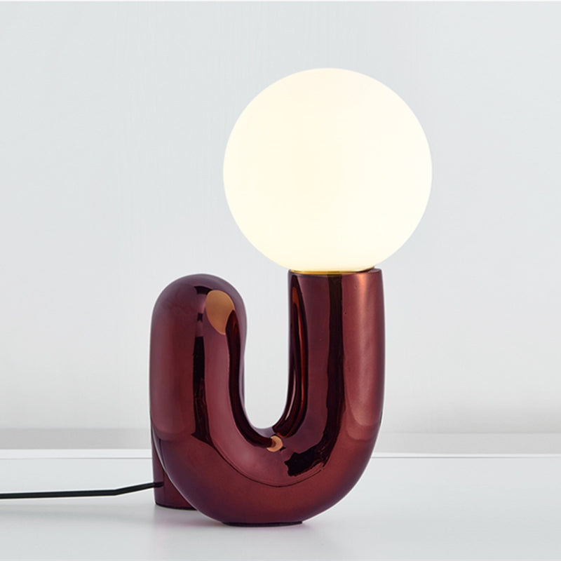 Lampes en résine de célébrité en ligne avec un design de salon américain doux