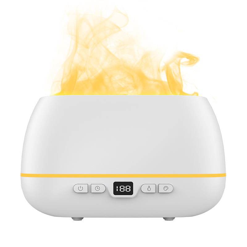 Humidificateur de flamme 3D 200ml, diffuseur d'arôme de flamme USB, diffuseur d'aromathérapie humide domestique, livraison directe