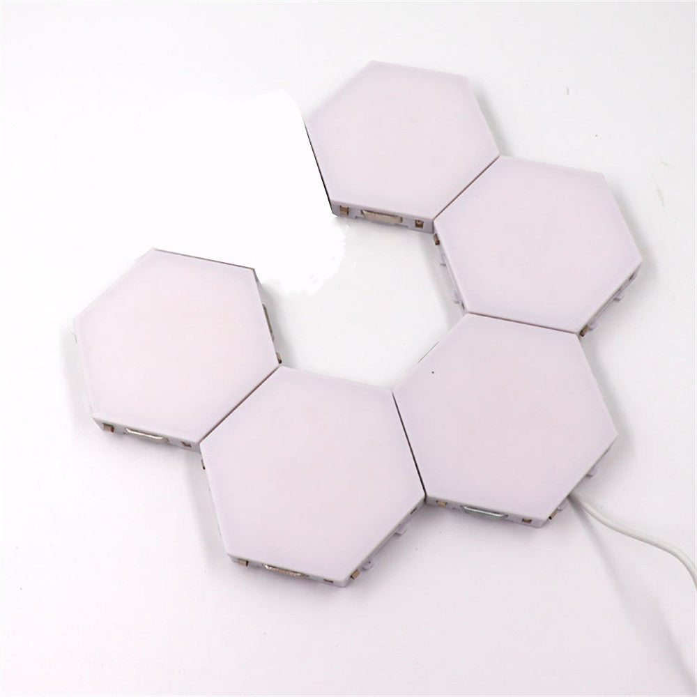 Lámpara De Nido De Abeja Quantum Touch Tik Tok Con Decoración De Pared De Fondo Creativo