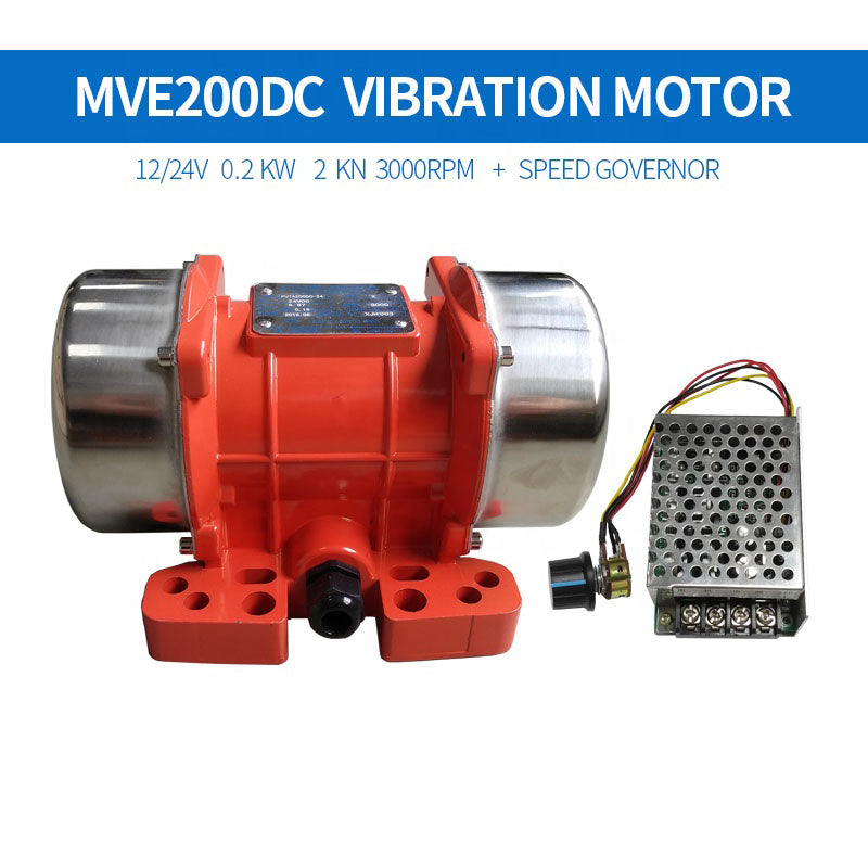 Le moteur de vibration de Mve200dc12v 24v convient à l'équipement concret extérieur