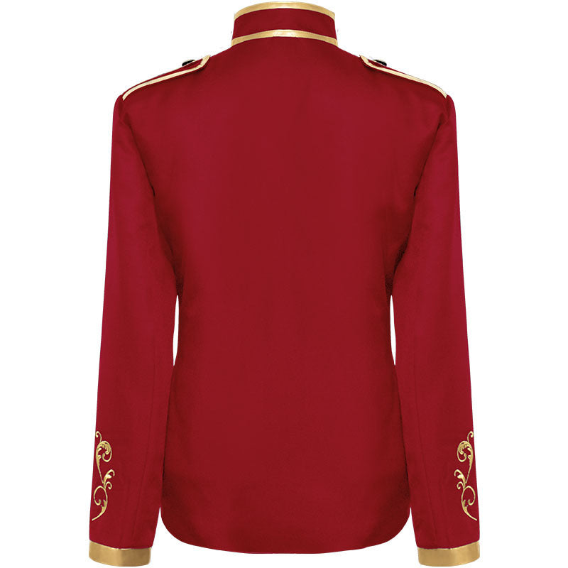 Veste de sport à la mode pour hommes d'Halloween Court Prince Golden Embroidery Suit