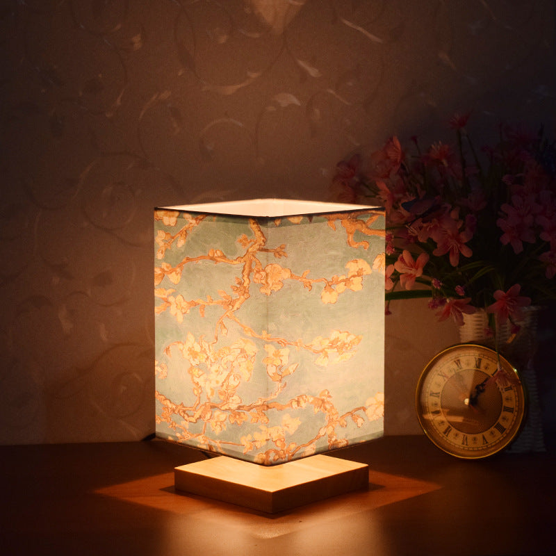 Nouveau Style rétro chinois chevet veilleuse lumière chaude