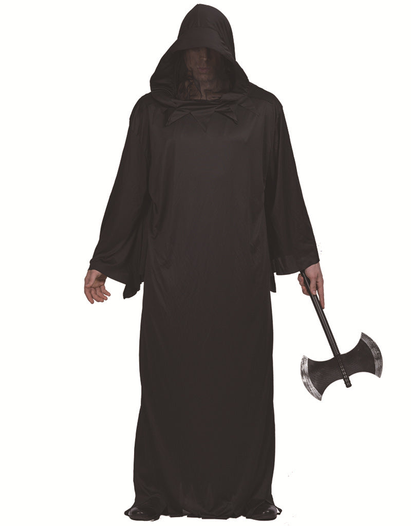 Costume d'Halloween Costume d'accessoires de robe noire froide