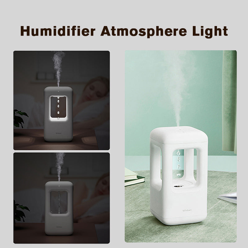 Nuevo Humidificador de aire para el hogar, dormitorio silencioso, humidificador de gota de agua