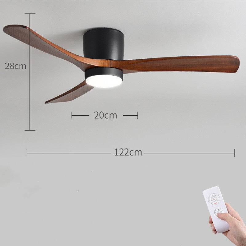 One Bedroom Household Electric Fan Pendant Lamp