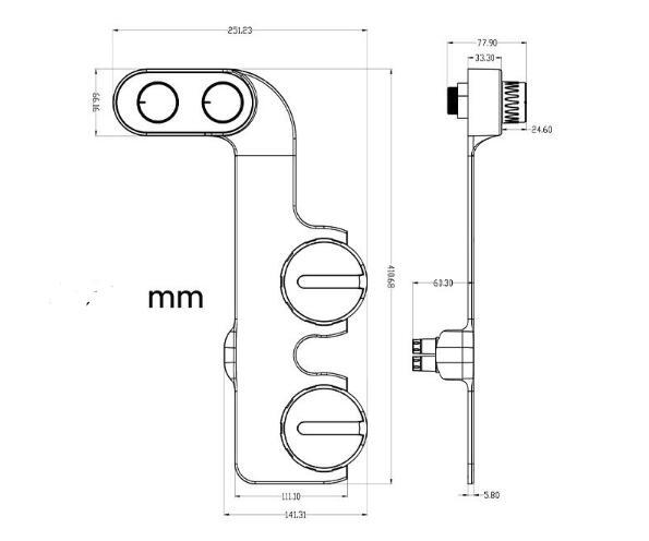 Limpiador corporal de inodoro inteligente no eléctrico