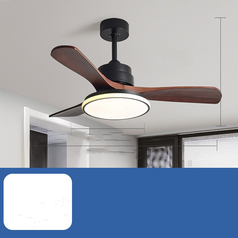 Household Living Room Lamp Bedroom Inverter Fan Chandelier