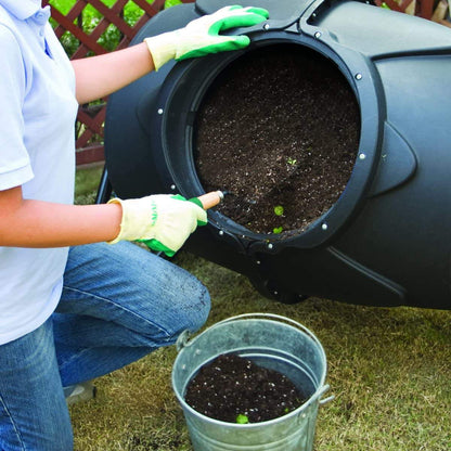 Seau à compost rotatif amovible