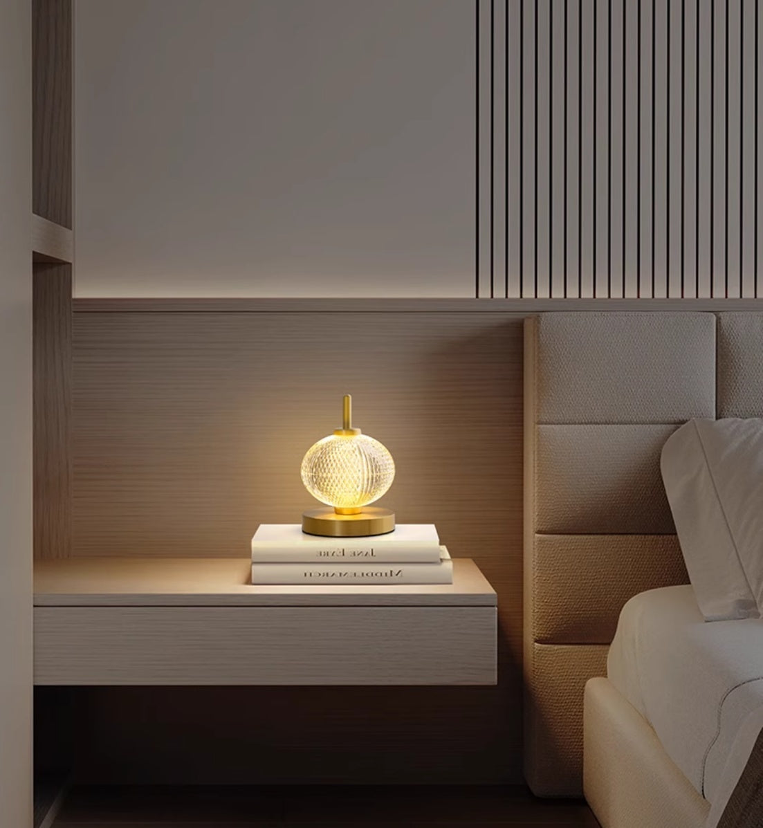 Bedroom Bedside Lamp Modern Minimalist Creative Ambience Light