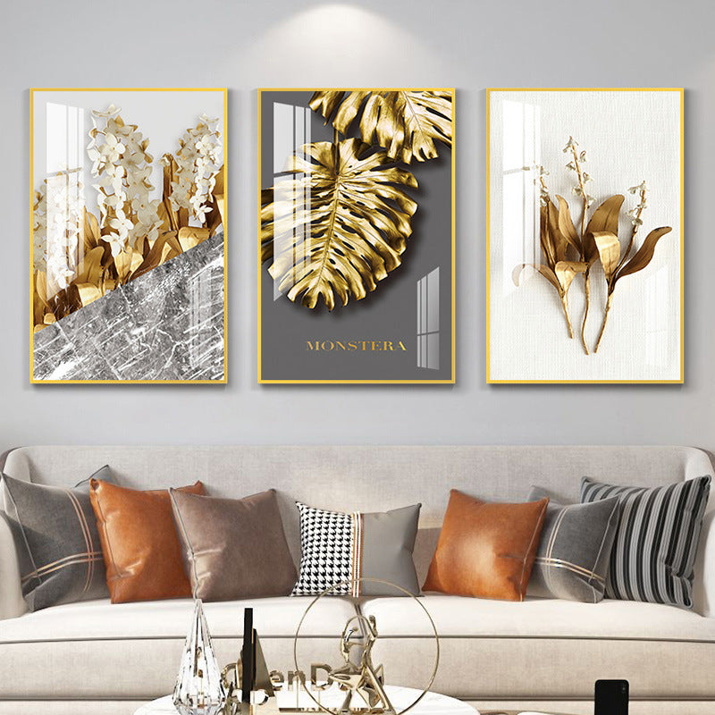 Modern Living Room Decorative Northern Europe Light Luxury Abstract Hanging Painting