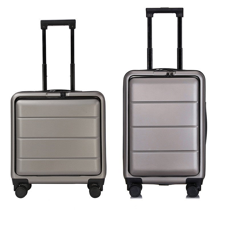 Front Opening Luggage Compartment Universal Wheel Business Side Opening