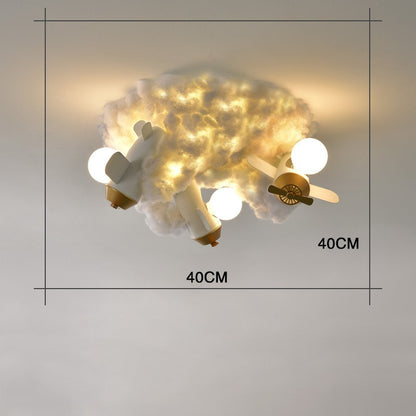 Lampes de chambre d'enfants dans la maternelle de l'aire de jeux