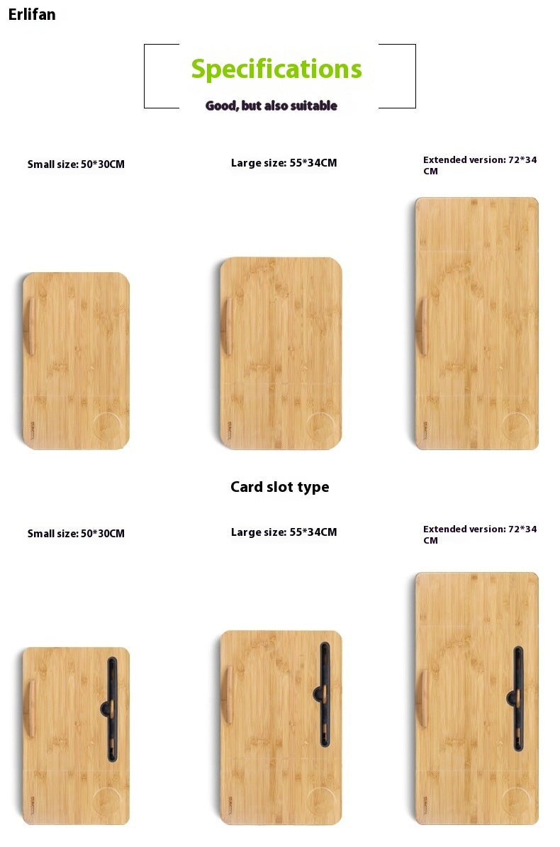 Estante de mesa para computadora portátil perezoso plegable usado en la cama