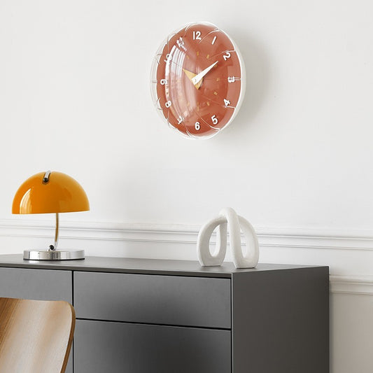 Decoración de escritorio Adorno para el hogar Burbuja Globo Asiento Reloj