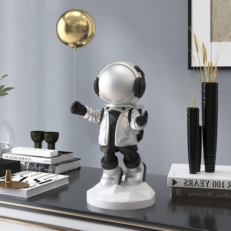 Light Luxury Astronaut Living Room Decoration Home Ornament Spaceman Birthday Gift TV Cabinet Hallway Wine Cabinet Desk