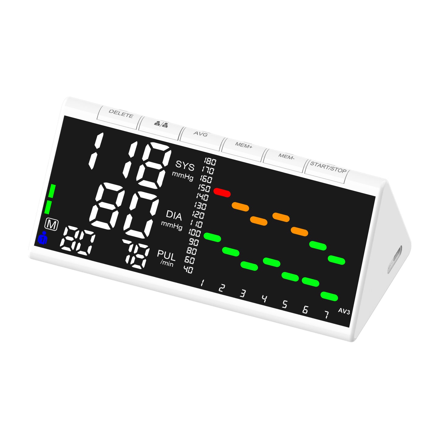 Instrumento de medición automático de presión arterial para el hogar