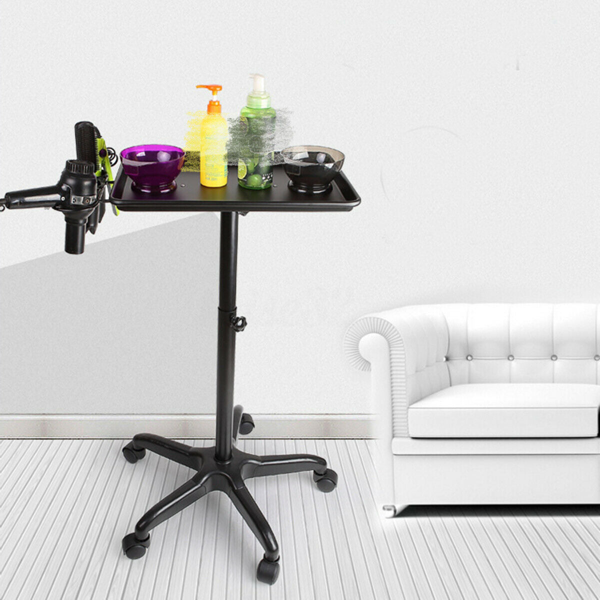 Adjustable Mobile Hair Cart