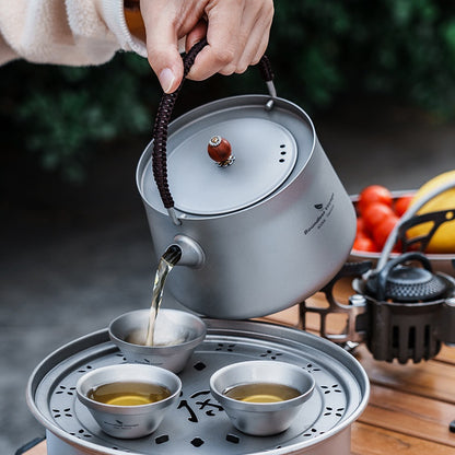 Outdoor Camping Travel Portable Kettle For Tea Making