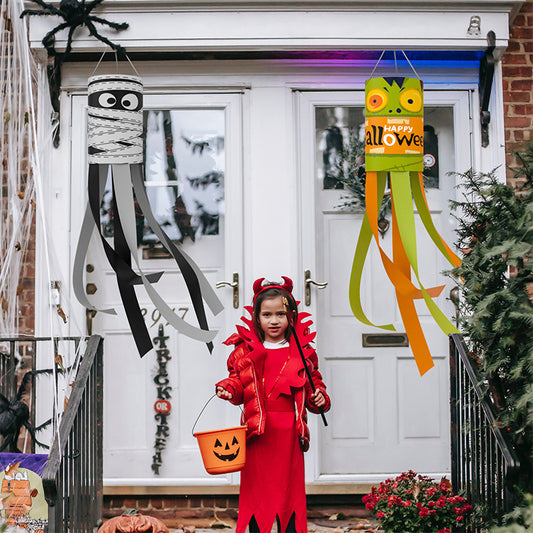 Drapeau de sèche-cheveux fantôme d'Halloween suspendu pendentif fantôme étanche