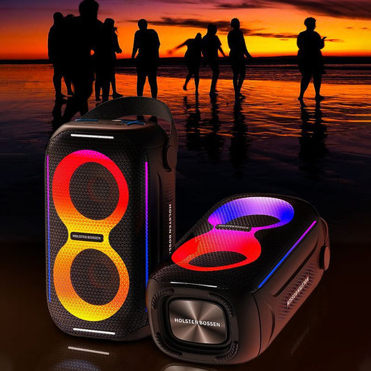 Haut-parleur Bluetooth sans fil, Portable, étanche, pour sport en plein air, jeu Esports, basses lourdes RGB