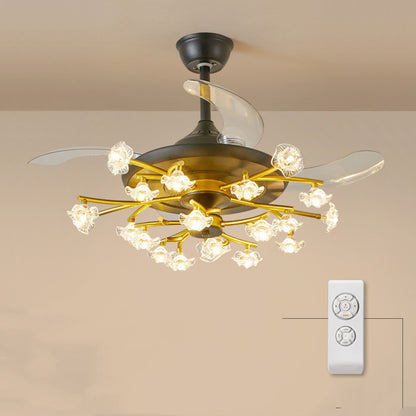 Invisible Fan Chandelier Suitable For Simple Living Room