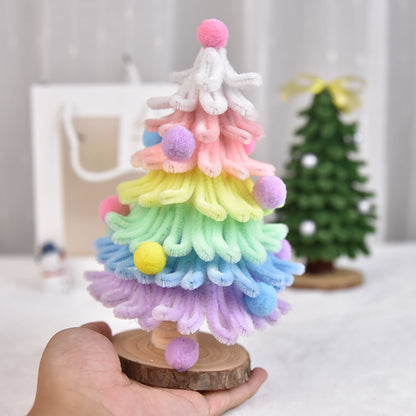 Paquete de materiales para hacer un mini árbol de Navidad