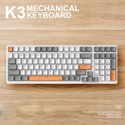 Clavier mécanique en plastique pour ordinateur