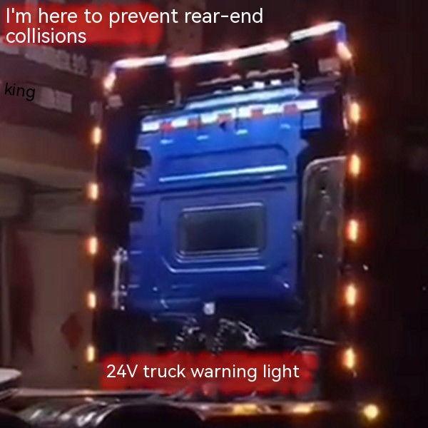 Truck Truck Modification Ambience Light Colorful Running Lights