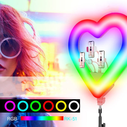 RGB Colorful Love Live Fill Light