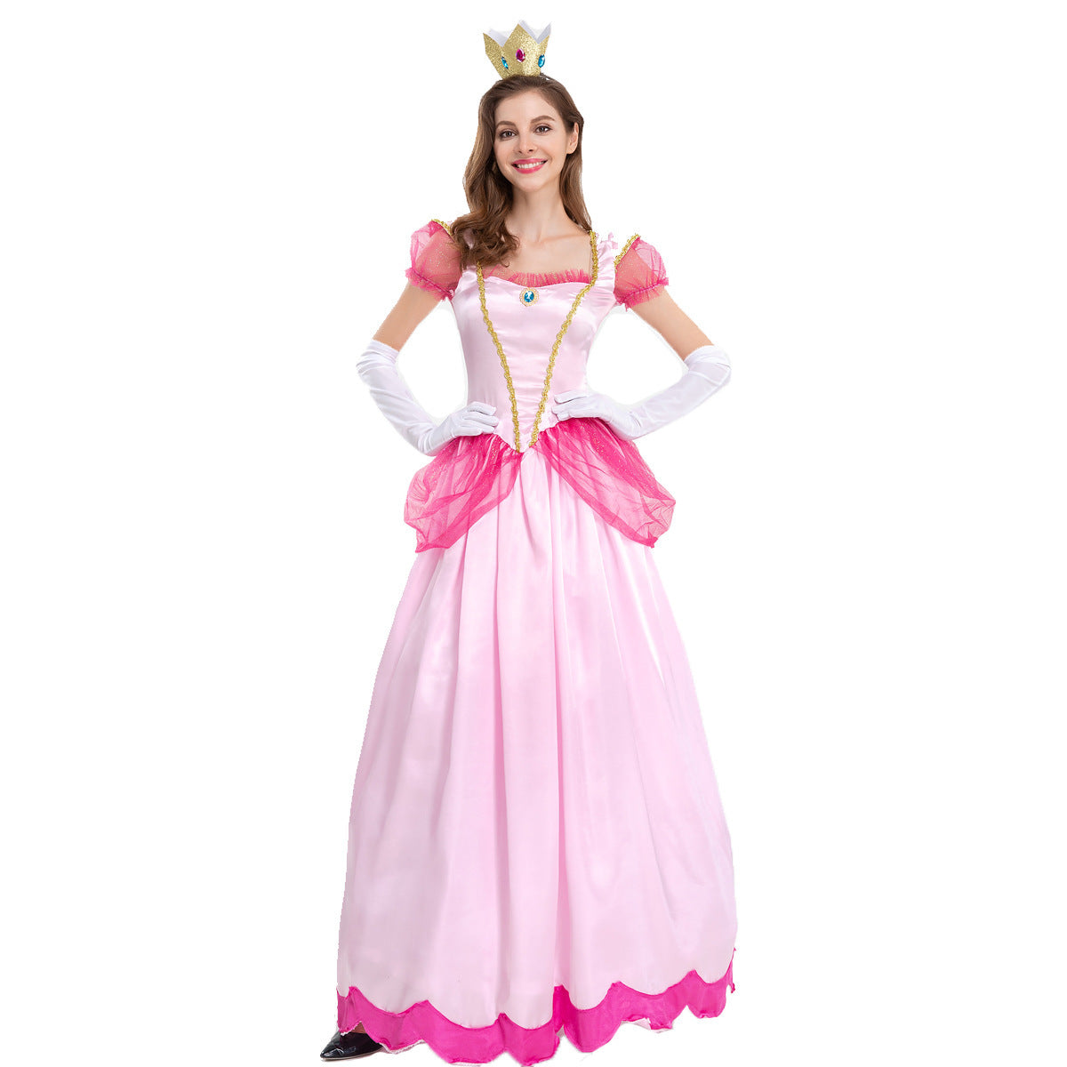 Costume de scène de robe de princesse de fête d'Halloween