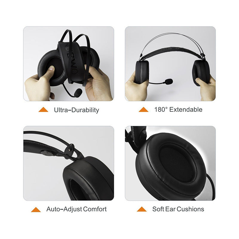 Casque de basse lourde pour jeu de poulet e-sports