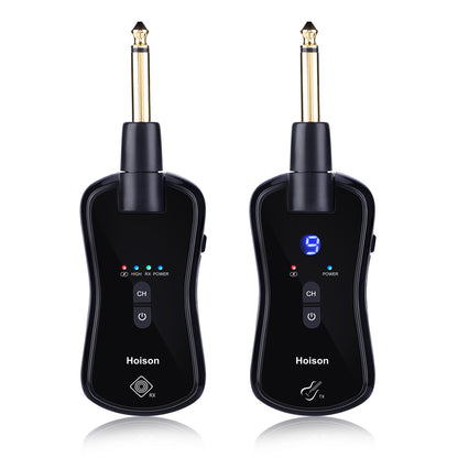 Wireless transmitter receiver for electric guitar wireless transmission system