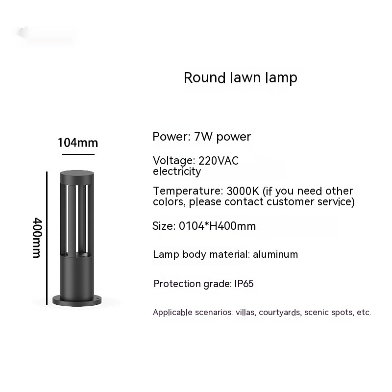 Outdoor Lawn Lamp Waterproof LED Landscape