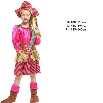 Halloween children's pirate costume