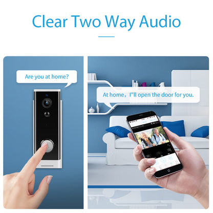 Network wireless video intercom mobile phone remote camera