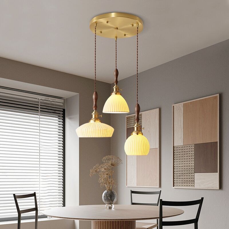 High-end Restaurant Three Simple Dining Table Chandelier Creative