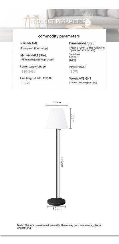 Lampe décorative LED simple, lampadaire d'ambiance créative