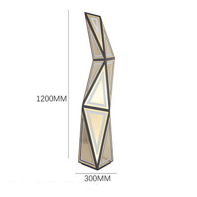 Lámpara de pie Led de diseño creativo nórdico, luz de pie para decoración del hogar y sala de estar