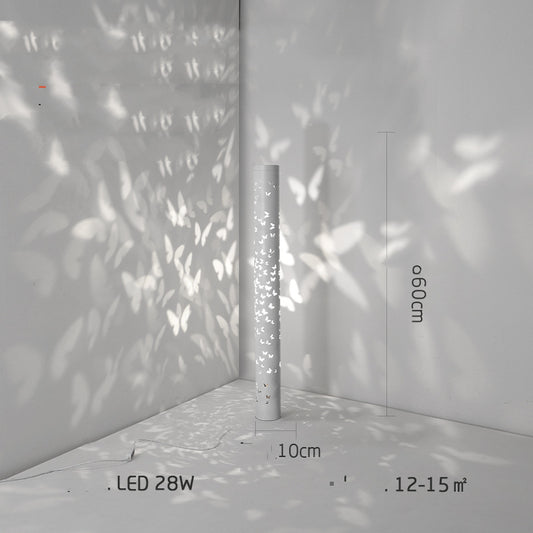 Lámparas De Ambiente De Luz Y Sombra De Mariposa De Esquina De Sala De Estar