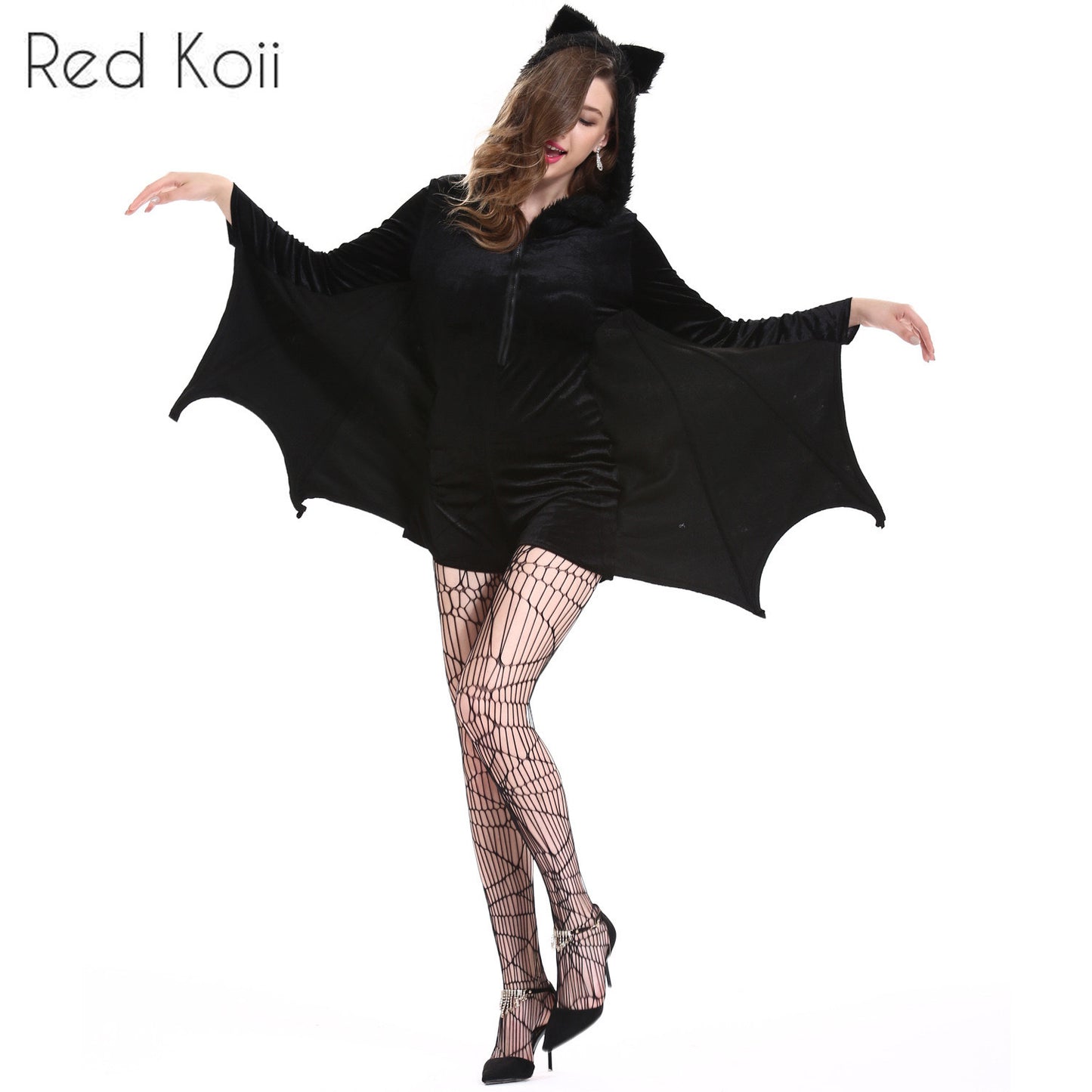 Costume d'Halloween Cosplay Chauve-Souris Vampire