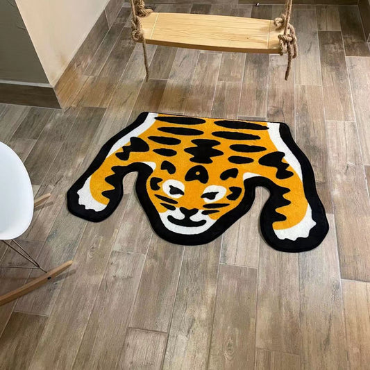 Tapis de chambre à coucher de dessin animé de chevet de ménage lavable en machine