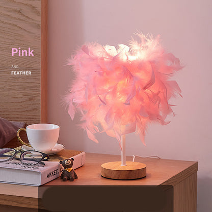 Lampe plume