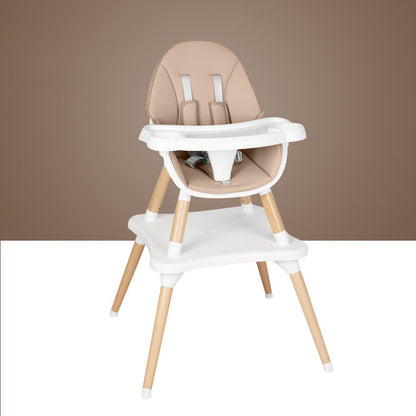 Table et chaise multifonctions en hêtre de haute qualité pour bébé