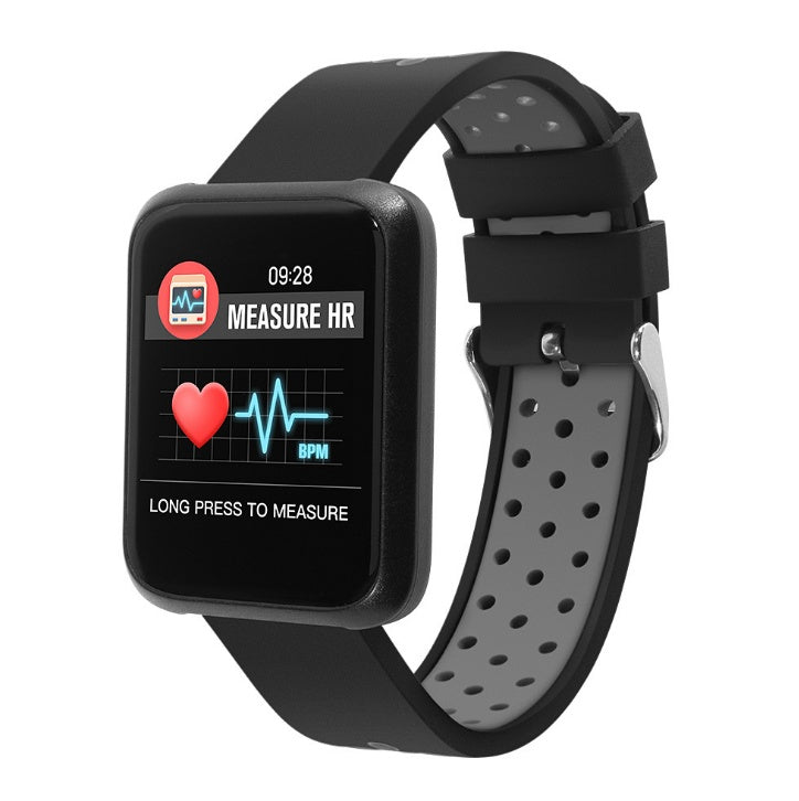 Compatible con Apple, COLMI Sport3 Reloj Inteligente Hombres Presión Arterial IP68 Impermeable Fitness Tracker Reloj Reloj Inteligente para Dispositivos Portátiles IOS Android