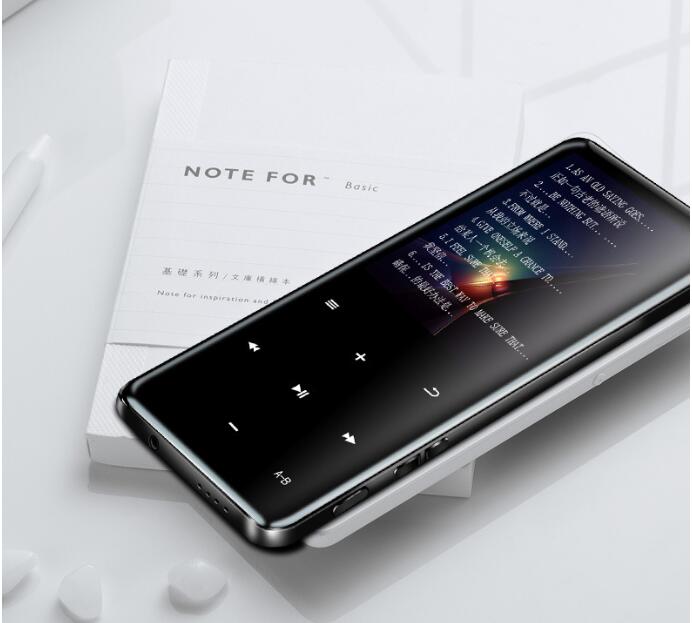 Walkman del reproductor de música MP4 con pantalla táctil Bluetooth FM de 2,4 pulgadas